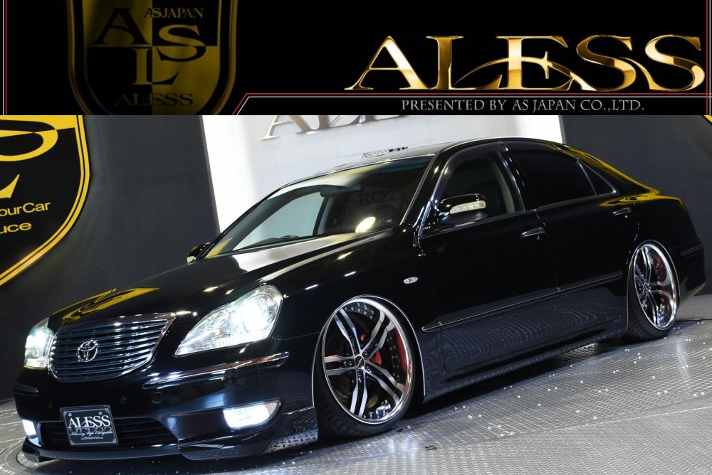 レクサス LS460 バージョンU 革 サンルーフ 後期仕様 WALD22インチ